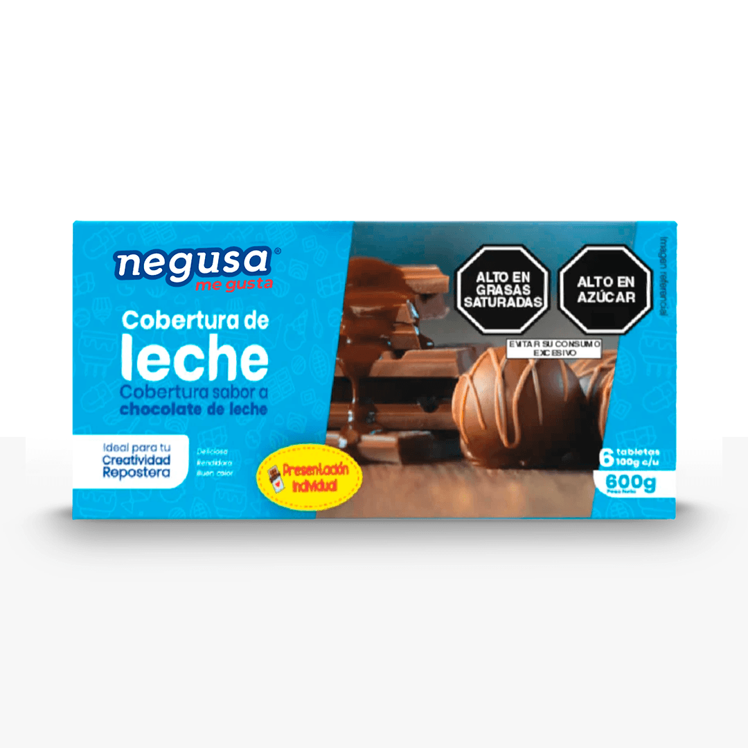COBERTURA CHOCOLATE DE LECHE NEGUSA X 100G